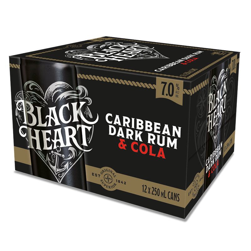 Black Heart 7% 12pk Cans