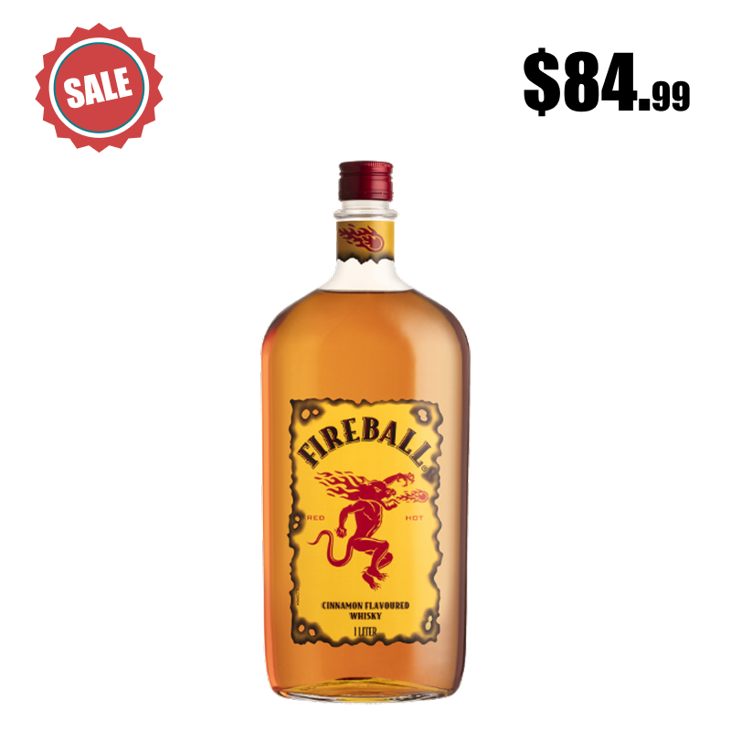 Fireball Cinnamon Whisky 1 Litre
