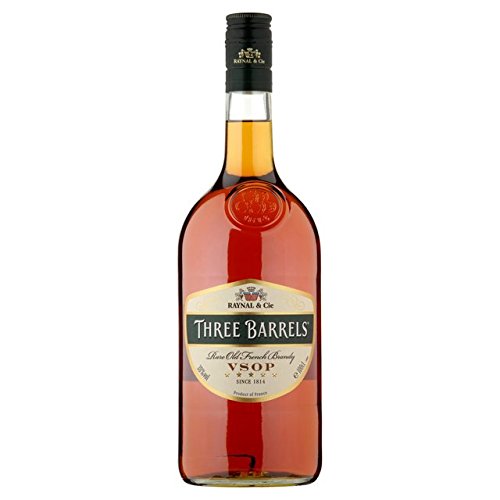 Three Barrels VSOP Brandy 1ltr