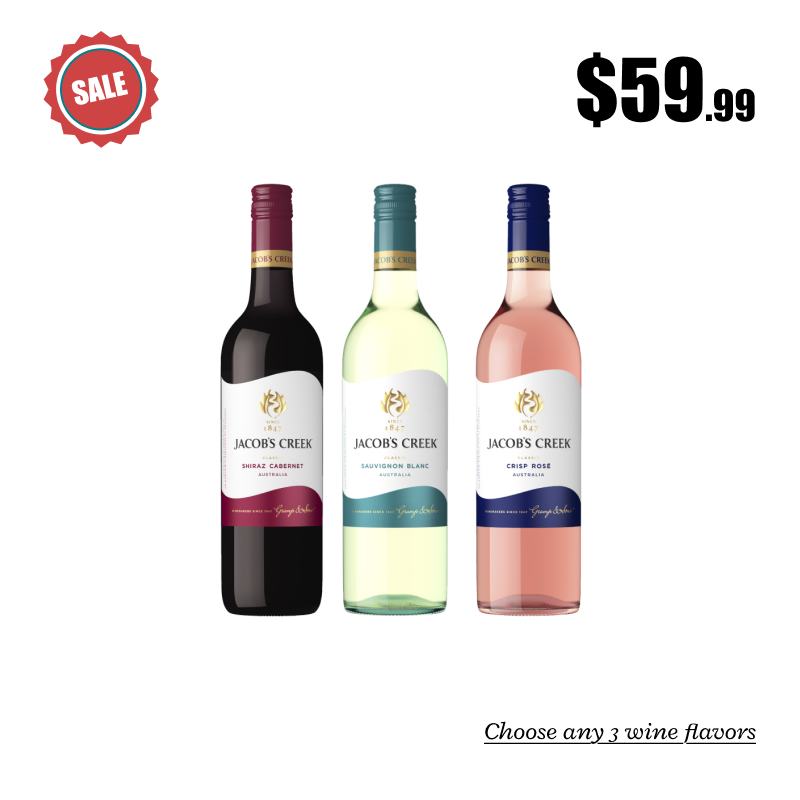 Jacob's Wine Tasting Trio