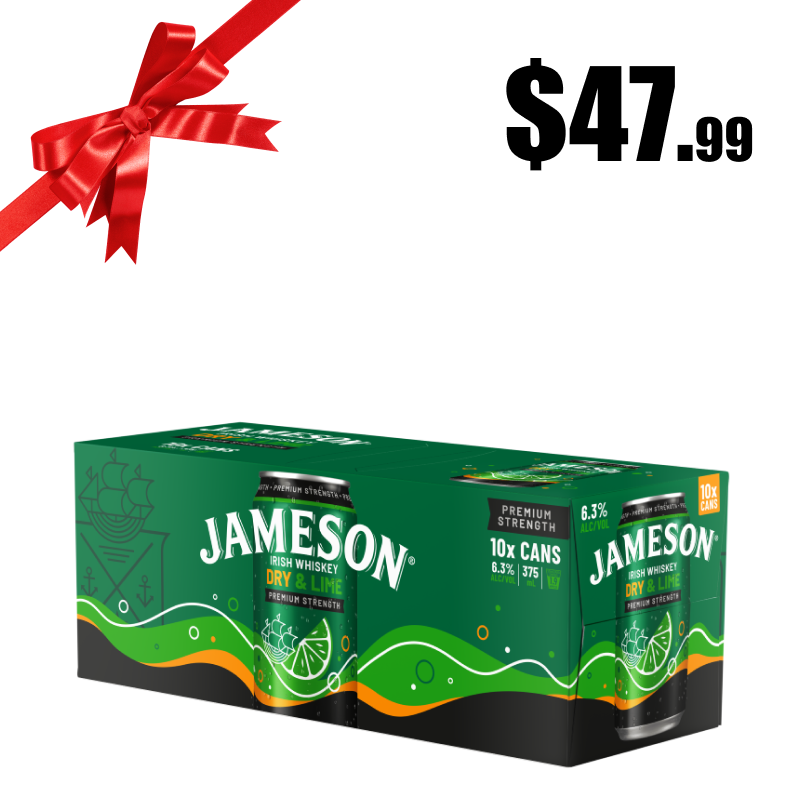 Jameson 6.3% 375ml 10pk cans