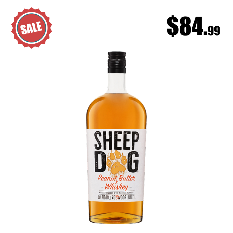 Sheep Dog peanut butter whiskey 1L