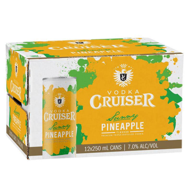 Cruiser Pineapple 7% 12pk Cans