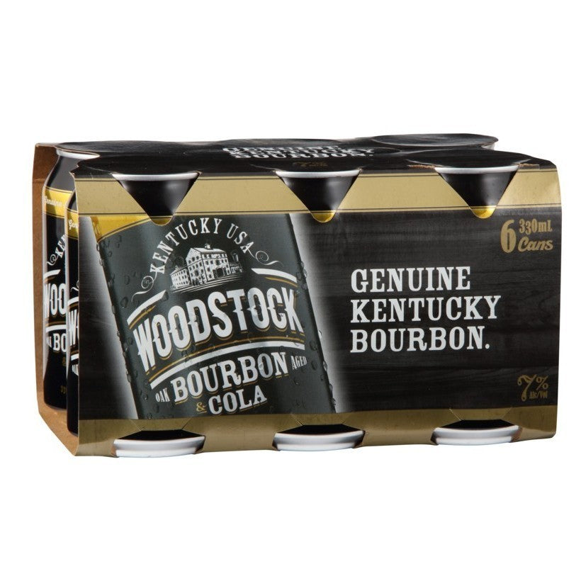 Woodstock 7% 4x6pk Cans