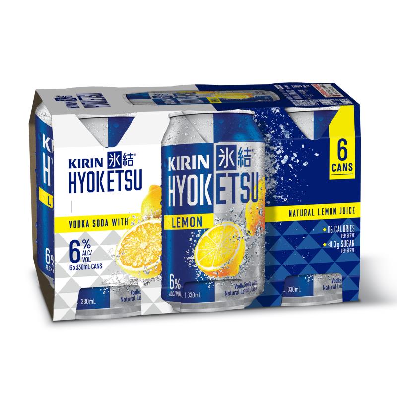 Kirin Hyoketsu Lemon 6pk Cans