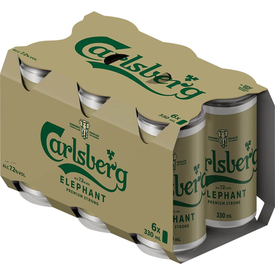 Carlsberg Elephant 6pk 330ml Cans
