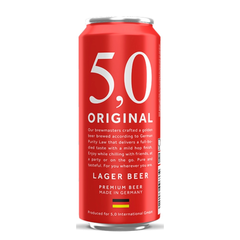 5.0 Original Lager 1x500ml