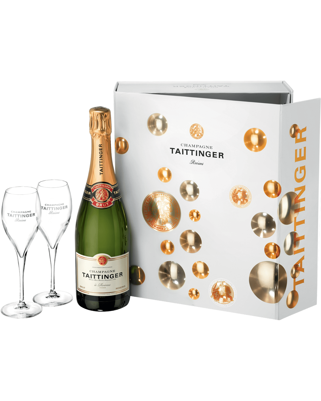 Taittinger Brut Reserve NV Gift Box 750ml