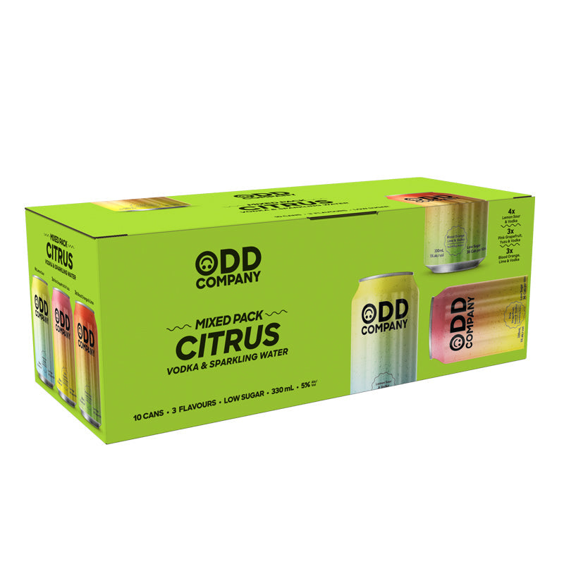 Odd Company Mixed Citrus 10pk Cans