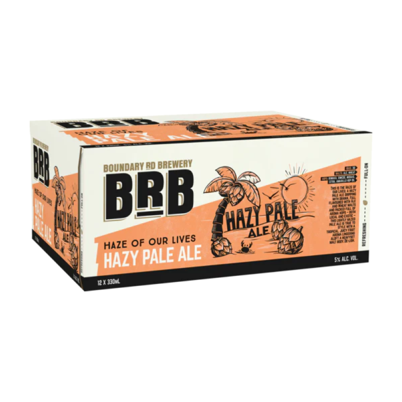 BRB Hazy Pale Ale 12x330ml Can