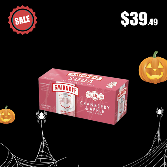 Smirnoff Cranberry Apple - 10 pack can
