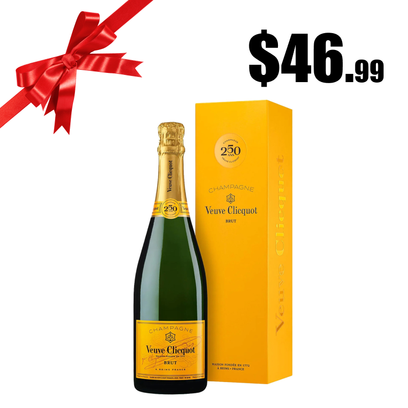 Veuve Clicquot Yellow NV Gift Box / Brut 750ml bottle