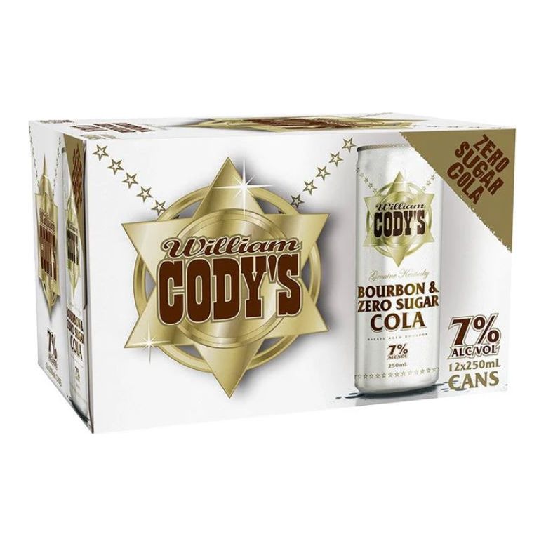 Cody Zero 12pk 250ml Cans