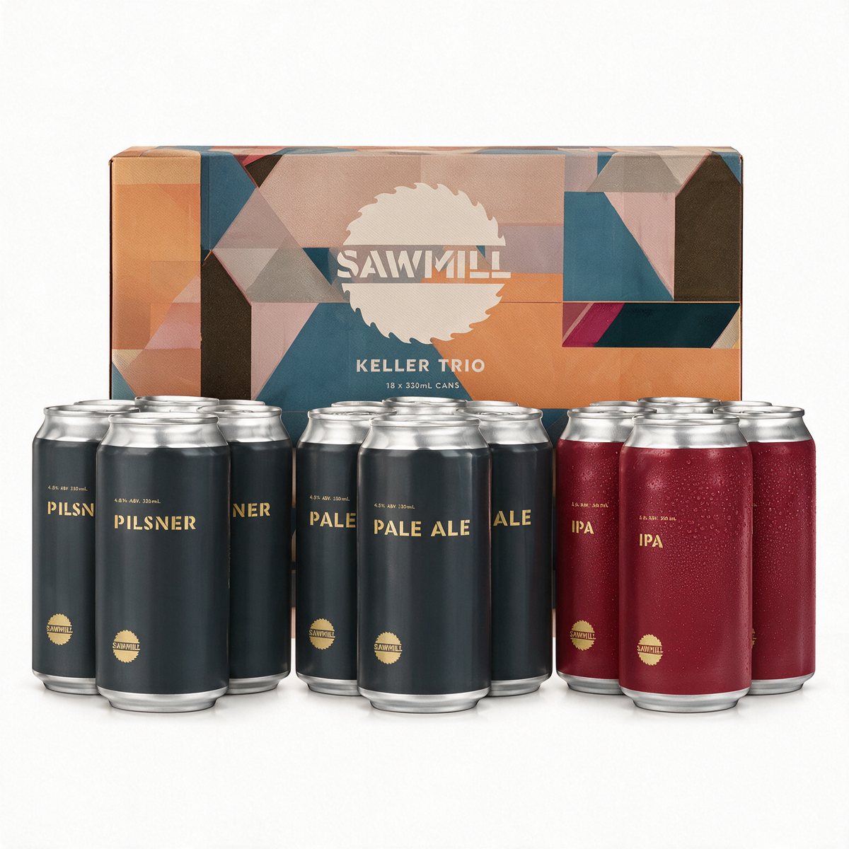Sawmill Keller Trio (Mixed 18)