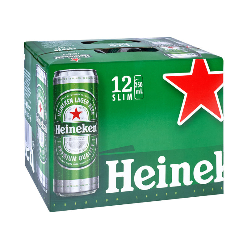 Heineken 12x250ml Cans