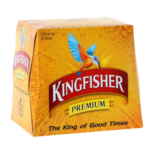 Kingfisher 5% 12x330ml Bt