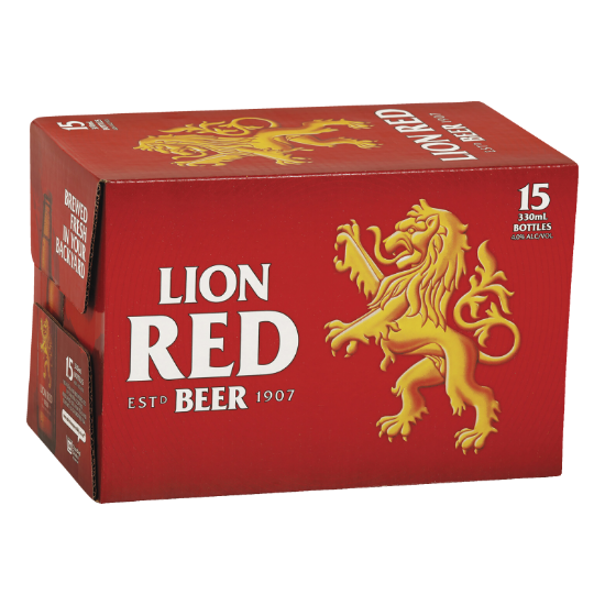 Lion Red 15x330ml Btl