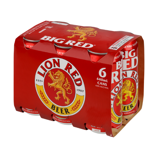 Lion Red 6x440ml Cans