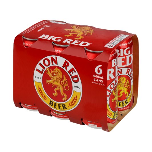 Lion Red 6x440ml Cans