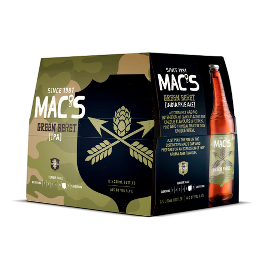 Macs Green Baret 12x330ml