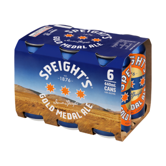 Speights Gold 6x440ml Cans