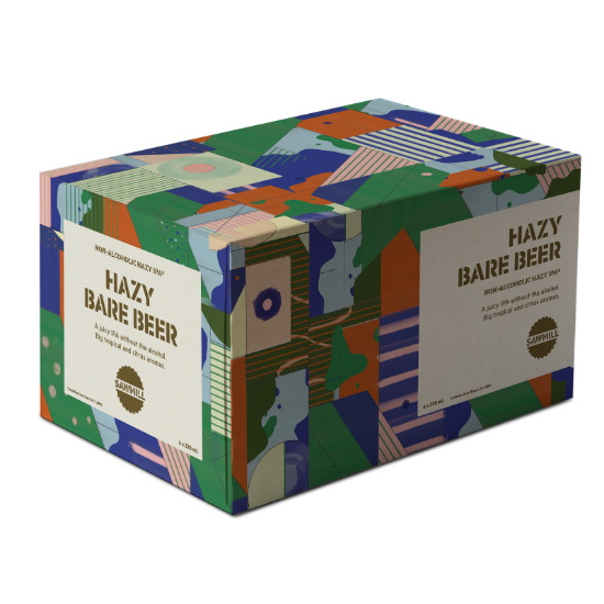 Sawmill Hazy Bare Beer 6pk cans