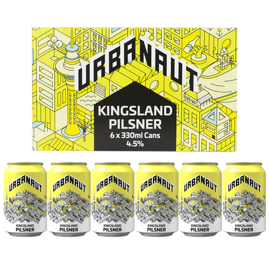 Urbanaut Kingsland Pilsner 6pk cans