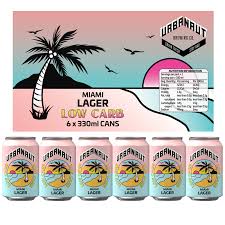 Urbanaut Miami Lager 6pk Cans