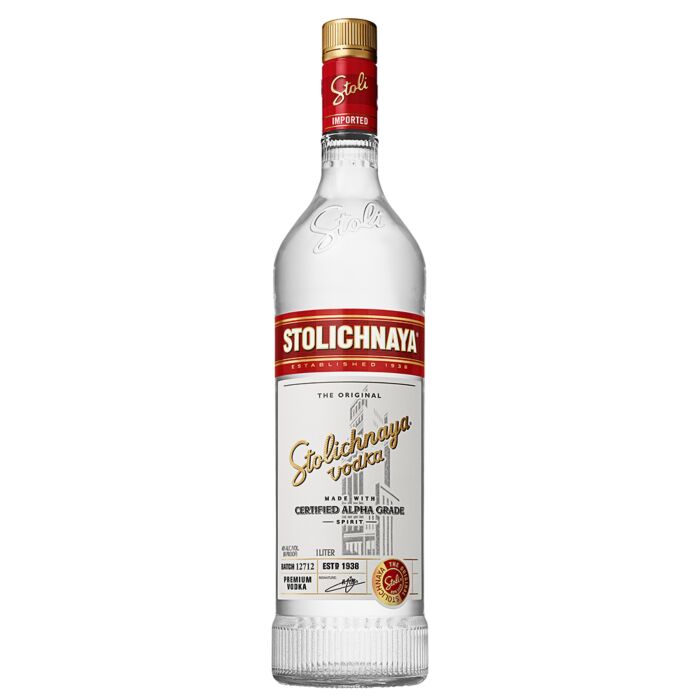 Stolichnaya Vodka 1Ltr