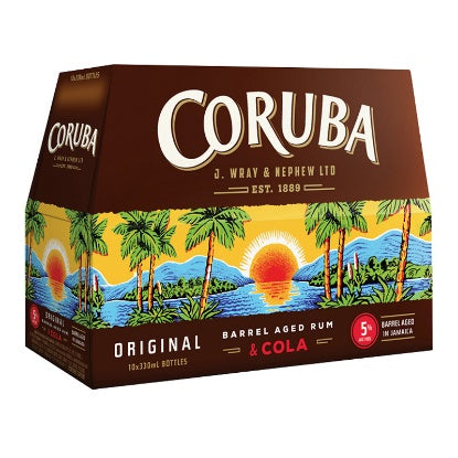 Coruba Cola 5% 10x330ml Btls