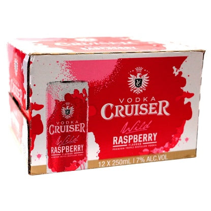 Cruiser Raspberry 12x250ml Can – GIMME Beverage Delivery