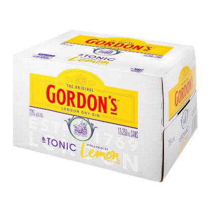 Gordon G&T 7% 12x250ml Cans