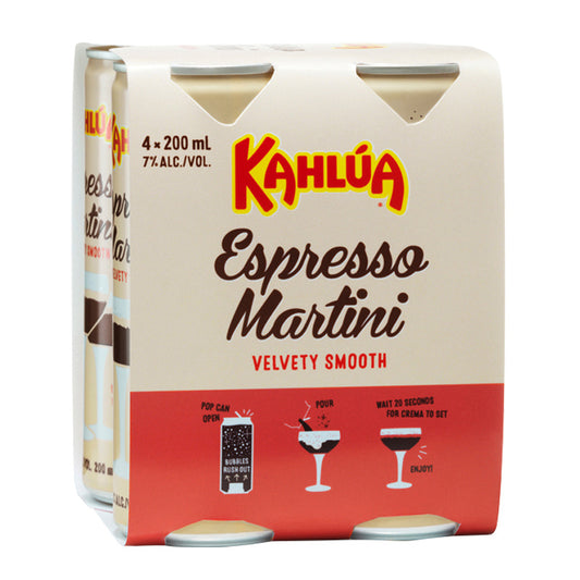 Kahlua Espr Martini 4x200ml