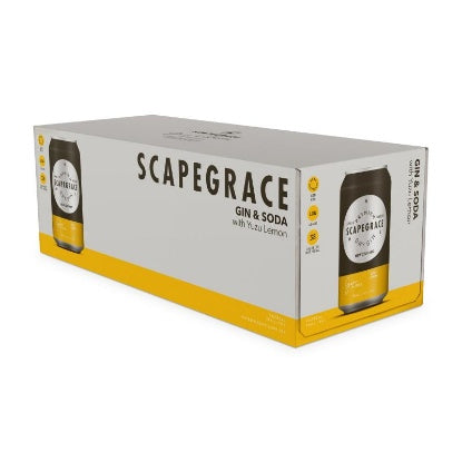 Scapegrace Gin Yuzu 10pk Cans