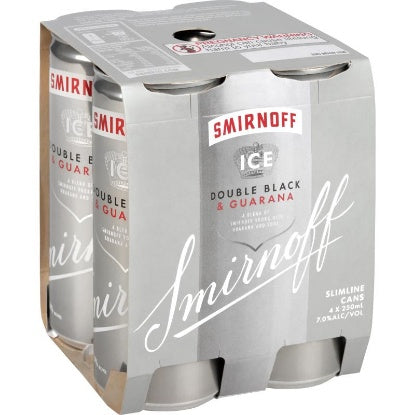 Smirnoff Guarana 4x250ml Can