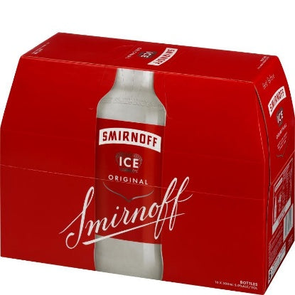 Smirnoff Ice 5% 10x300ml Btls