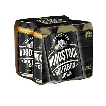 Woodstock 5% 4x440ml Cans