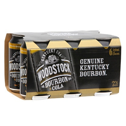 Woodstock 7% 6x330ml Cans