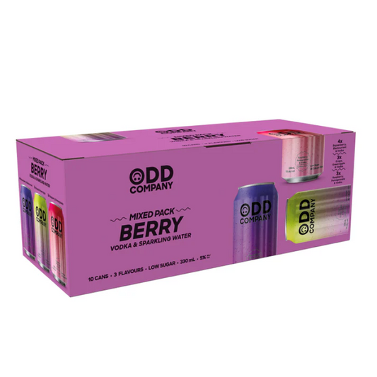 Odd Com Mixed Berry 10pk cans