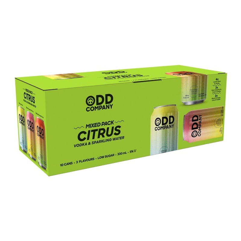 Odd Com Mixed Citrus 10pk Cans