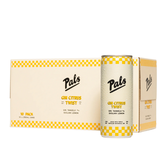 Pals Gin Citrus Twist 10pk Cans