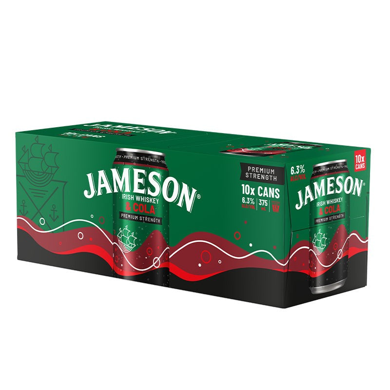 Jameson 6.3% 375ml 10pk cans
