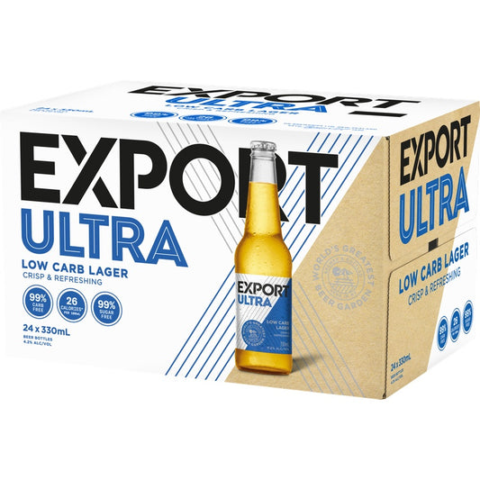 Export Ultra Low Carb 24 Pk Btls