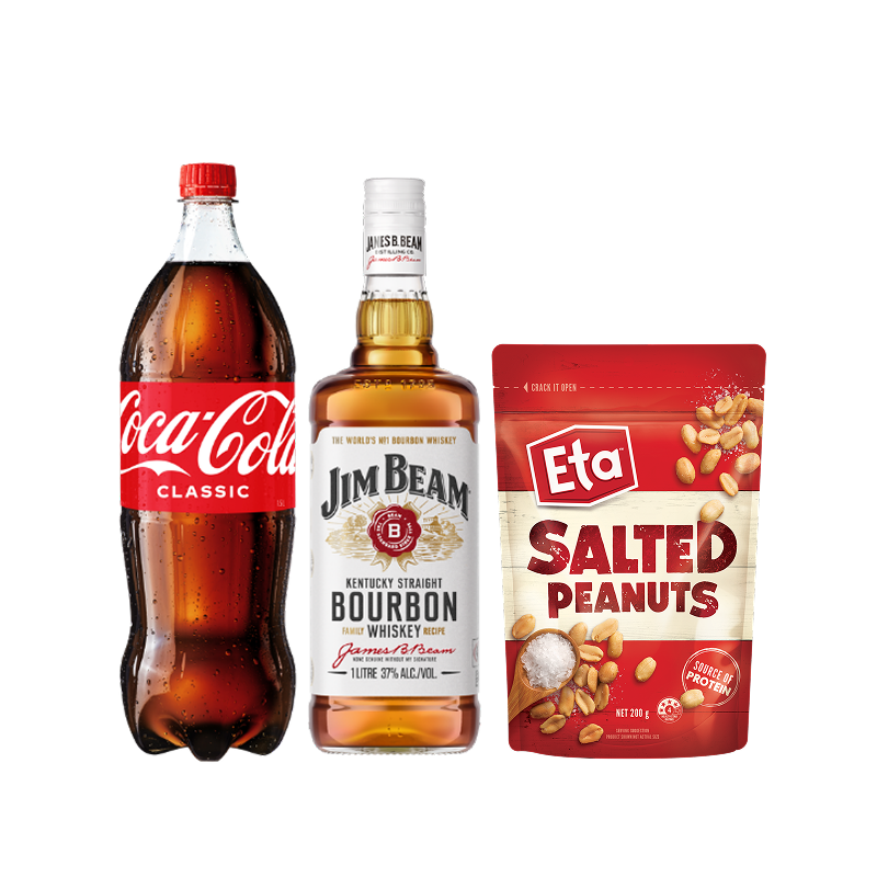 Friday Night Bourbon — Jim Beam & Coke