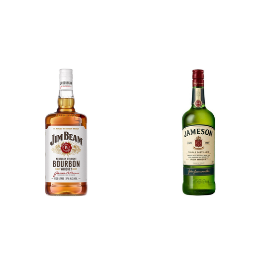 Jim Beam 1.125l + Jameson Irish Whiskey 1L