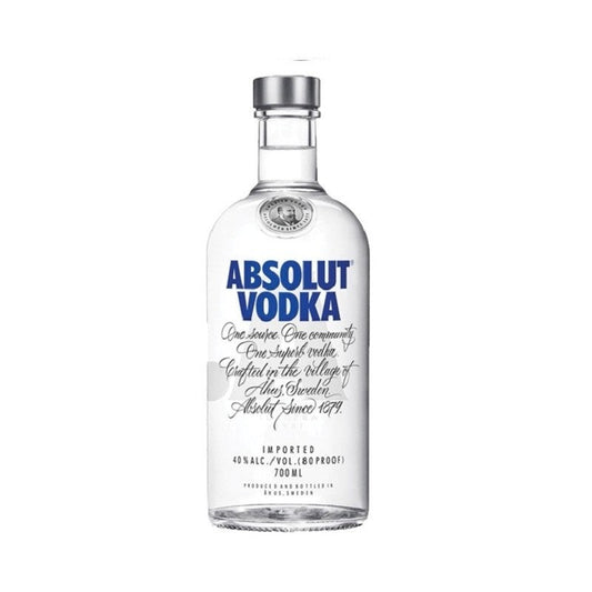 Absolut 700 ml with Chips & Sprite