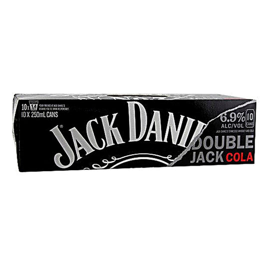 Jack Daniel's Double Jack & Coca Cola 7% 330ml 10pk cans