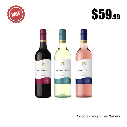 Jacob's Wine Tasting Trio