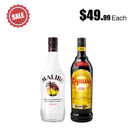 Malibu Original/Kahlúa The Original Coffee Liqueur 700ml