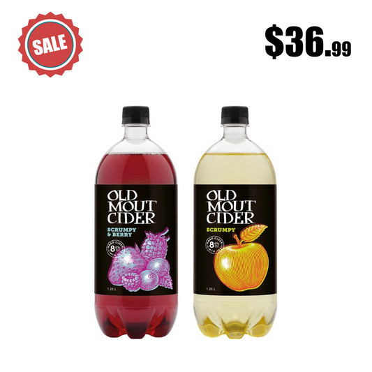 Pair - Old Mout Scrumpy 1.25 Litre